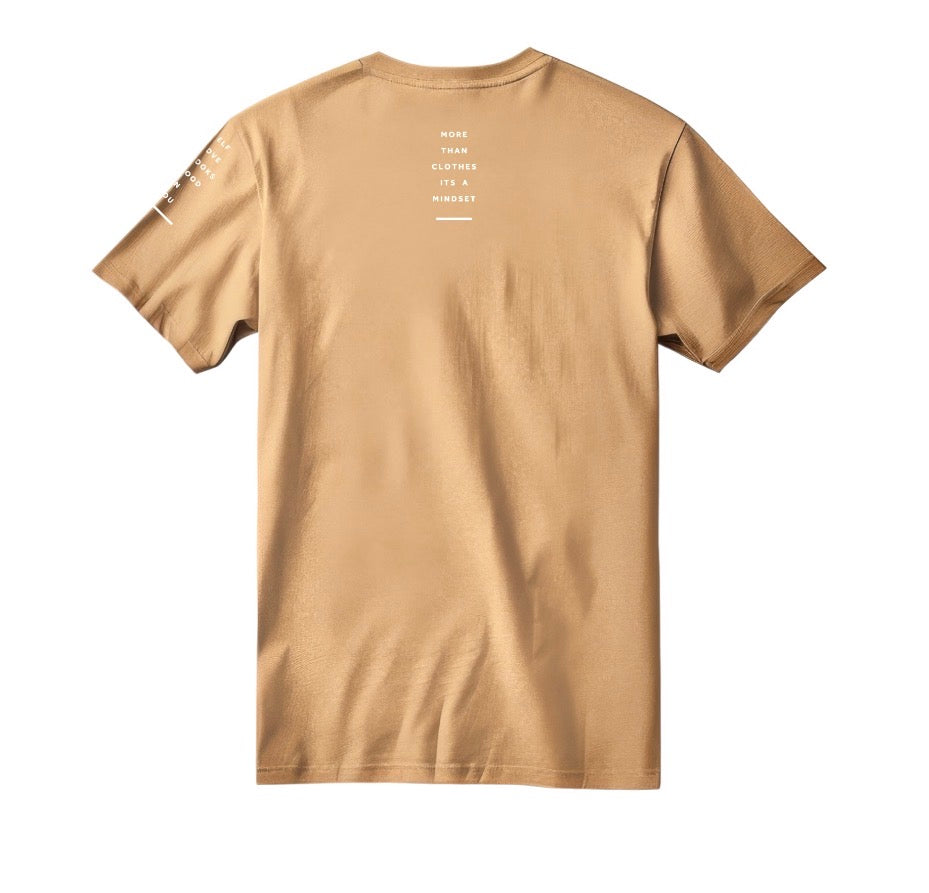Beige Short Sleeve UGLY Tee